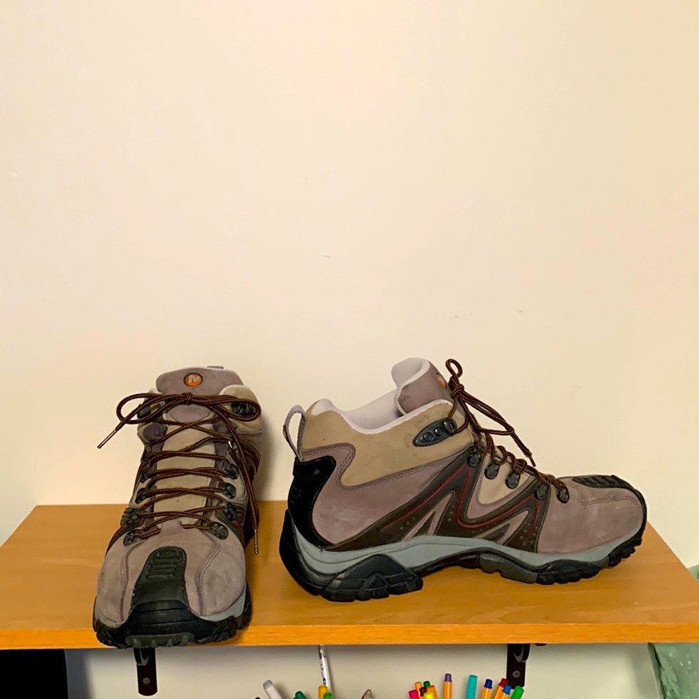 merrell continuum waterproof hiking boots